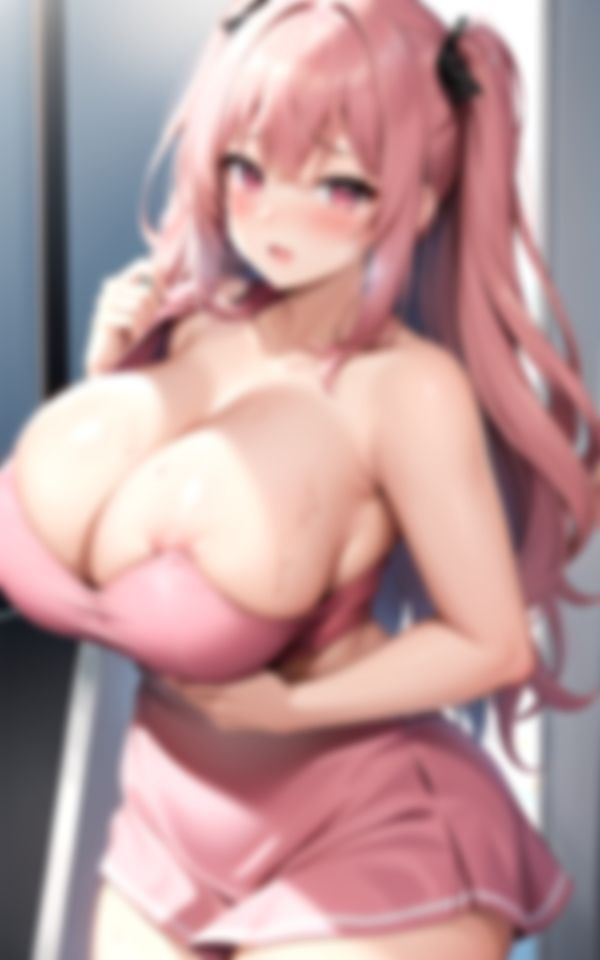 サンプル画像2:爆乳ピンク髪のHおっぱい(ファンタジーフレームズフォージ) [d_395302]