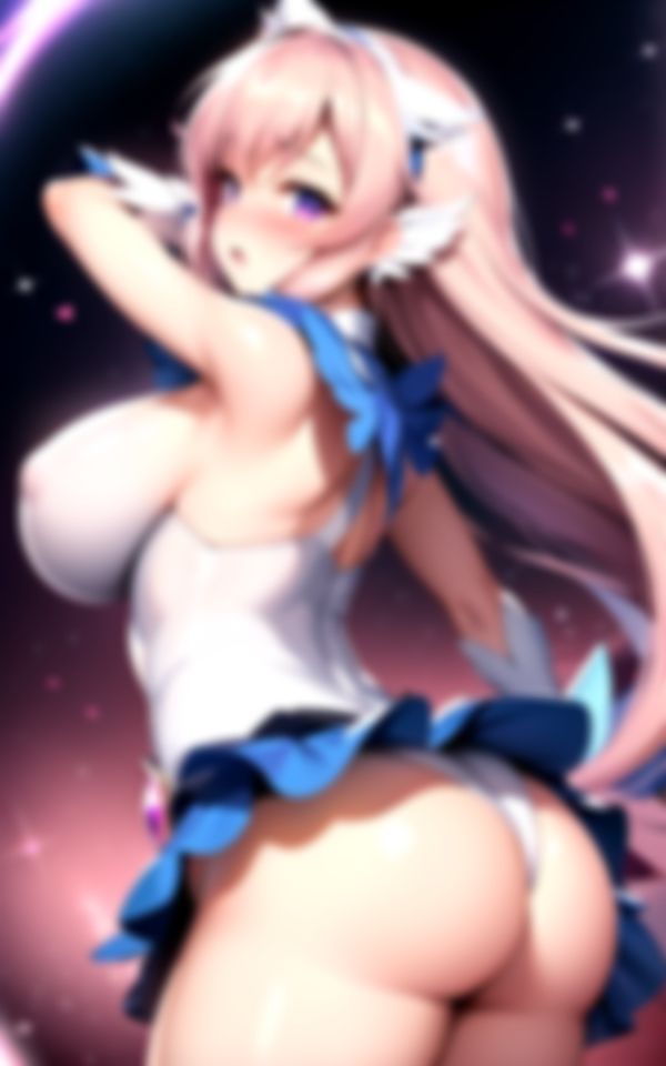 サンプル画像2:美少女戦士の下には、超美乳が隠れていた！(ファンタジーフレームズフォージ) [d_395304]