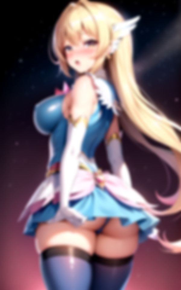 サンプル画像4:美少女戦士の下には、超美乳が隠れていた！(ファンタジーフレームズフォージ) [d_395304]