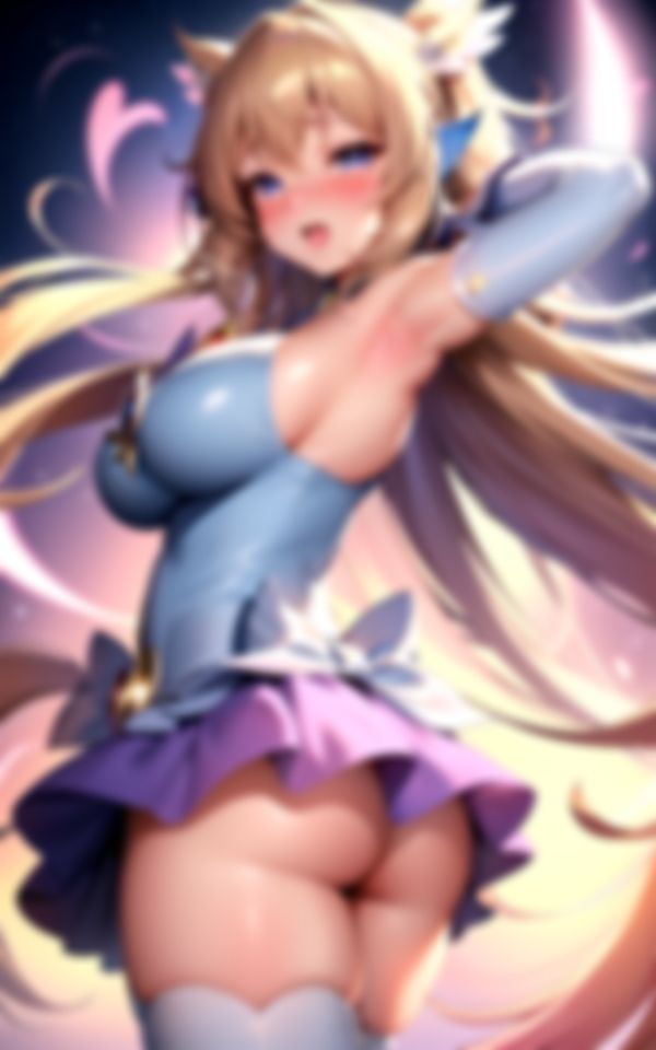 サンプル画像2:美少女戦士は興奮する(淫乱の川) [d_395325]