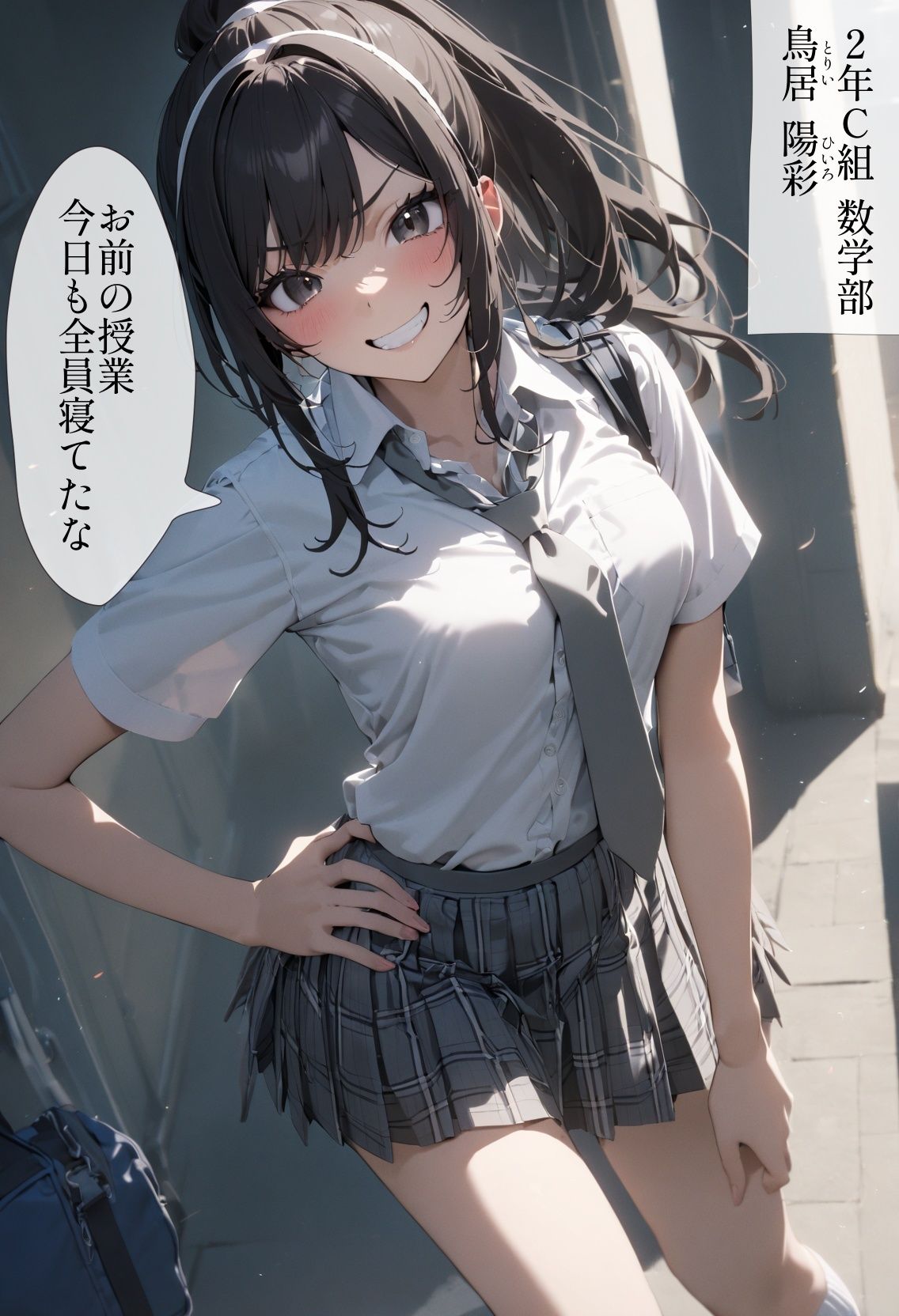 サンプル画像3:60キャラ なめた生徒に催●教育的プレス(事務びーむ) [d_395335]