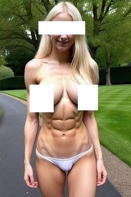 サンプル画像1:公然わいせつ:金髪、巨乳、腹筋女子、ゴルフ場でおっぱいを御披露、トップレス(MUTANTITS) [d_395378]