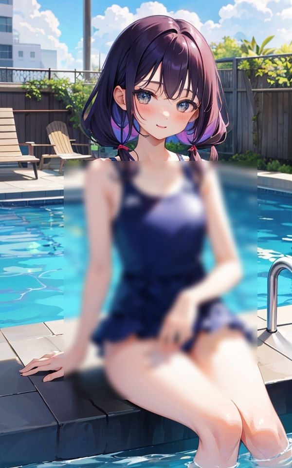 サンプル画像4:スク水で来ちゃった(はごろも) [d_395432]