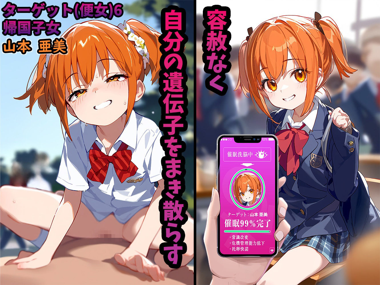 サンプル画像3:催●便女2 〜催●洗脳した学園で容赦なく中出し種付け！〜(ひぷのしすどりーむ) [d_395455]