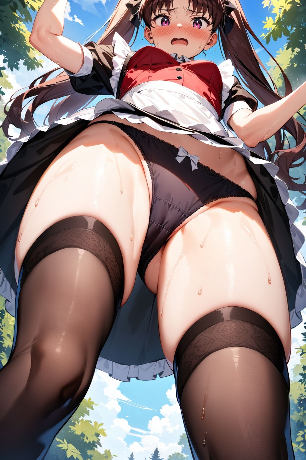 サンプル画像3:AIイラスト集 遠坂凛＃1(KUMAI) [d_395472]