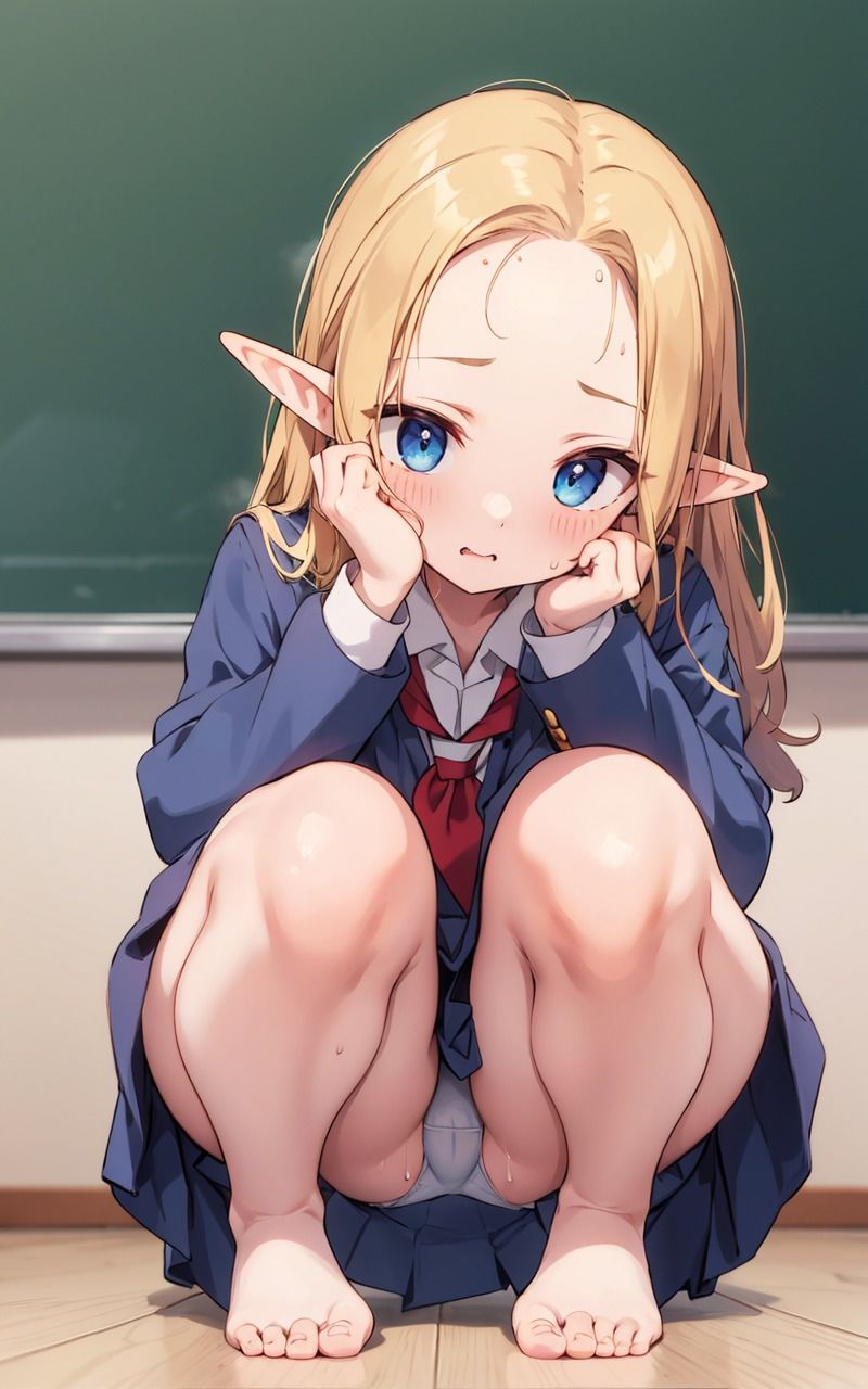 サンプル画像4:女子校生エルフと中出しH(あくめくん) [d_395511]