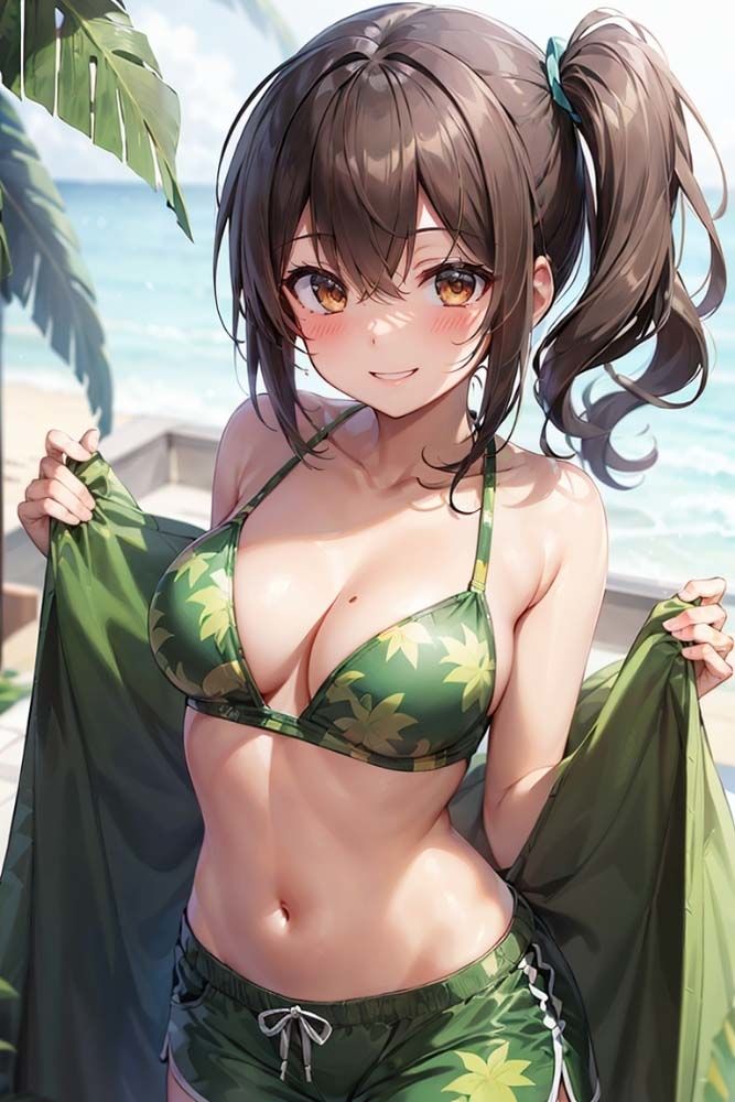 サンプル画像4:夏の衣装プロンプトとAI術師のご紹介(きゃんでぃタイム) [d_395516]