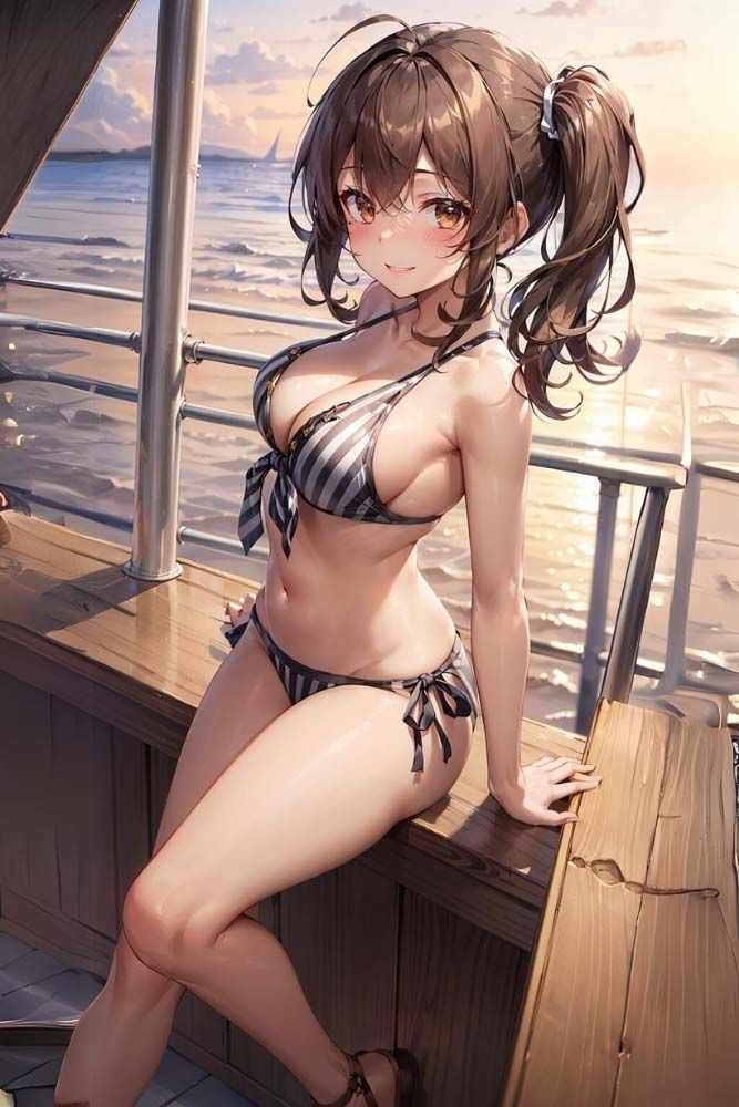 サンプル画像5:夏の衣装プロンプトとAI術師のご紹介(きゃんでぃタイム) [d_395516]