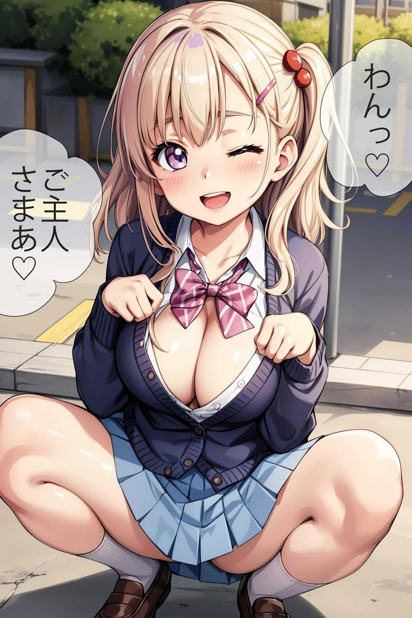 サンプル画像5:学園で体験する官能の世界 【4Kセリフ付き】(変態紳士) [d_395530]