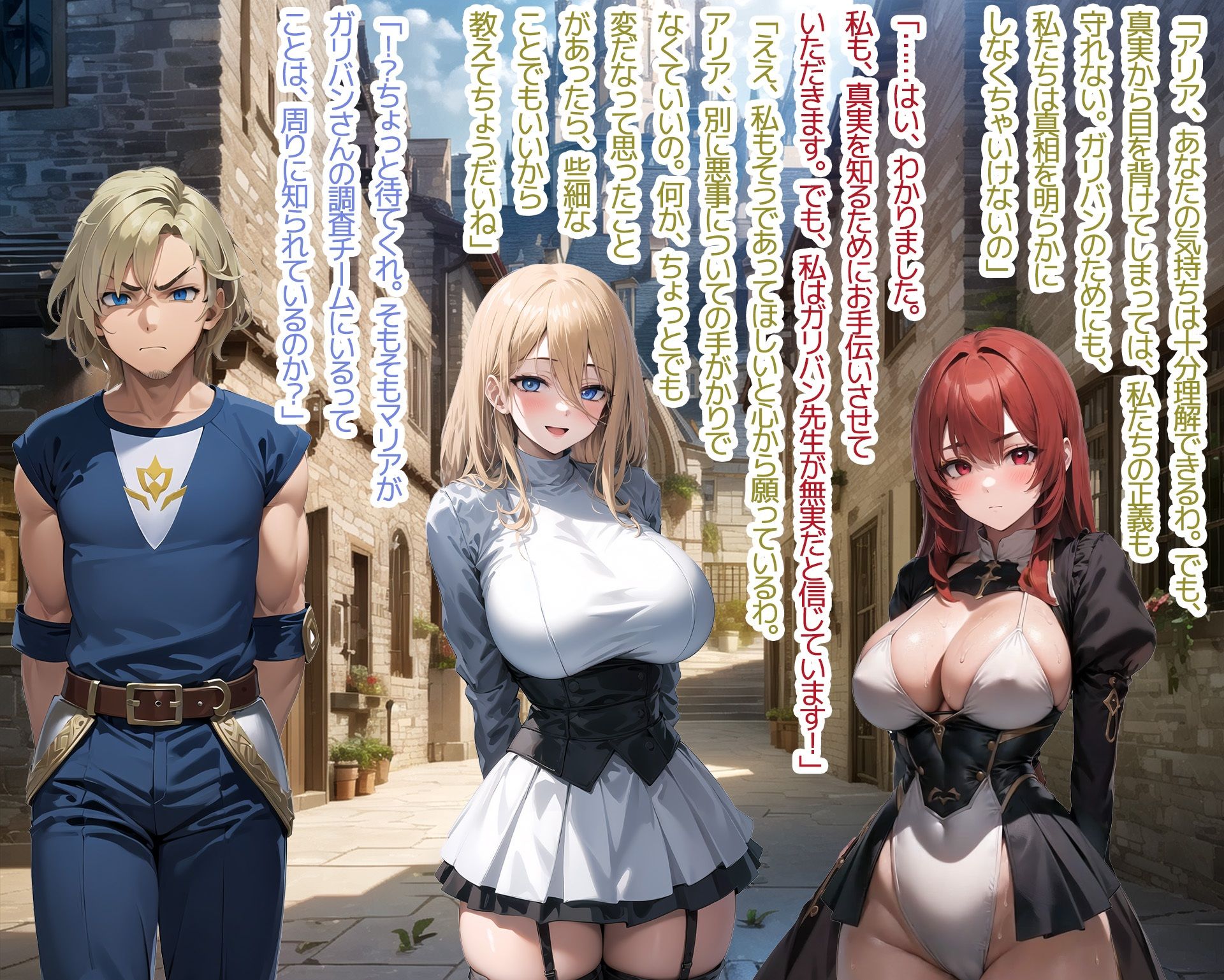 サンプル画像1:NTR寝取られファンタジー〜僕の名前はタイラスです5〜(Yoshizou888) [d_395540]