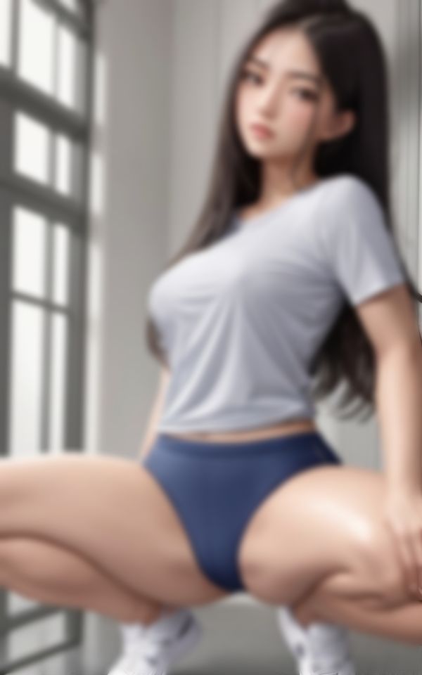 淫らな開脚で男を誘惑するH大好きお姉さん