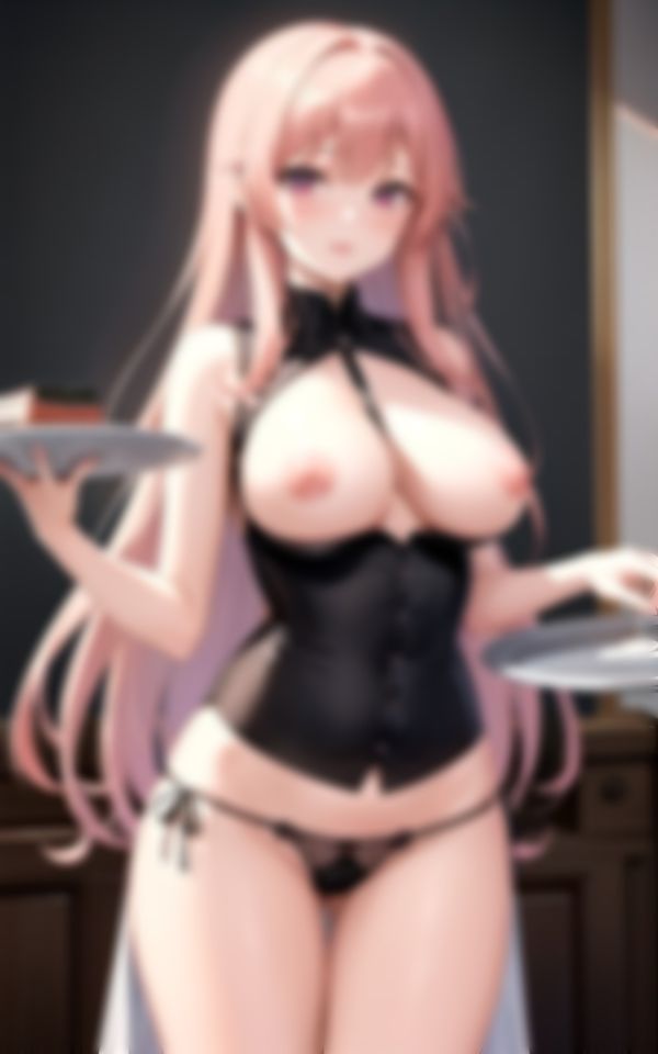 サンプル画像2:エロすぎる淫乱メイドがご主人様をHなご奉仕(おやすみOLちゃん) [d_395705]