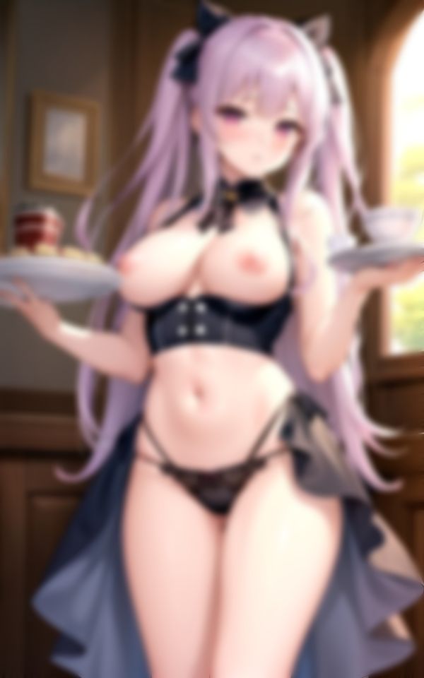 サンプル画像5:エロすぎる淫乱メイドがご主人様をHなご奉仕(おやすみOLちゃん) [d_395705]