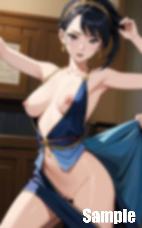 サンプル画像1:現代に甦った楊貴妃(にゃんころりん) [d_395710]