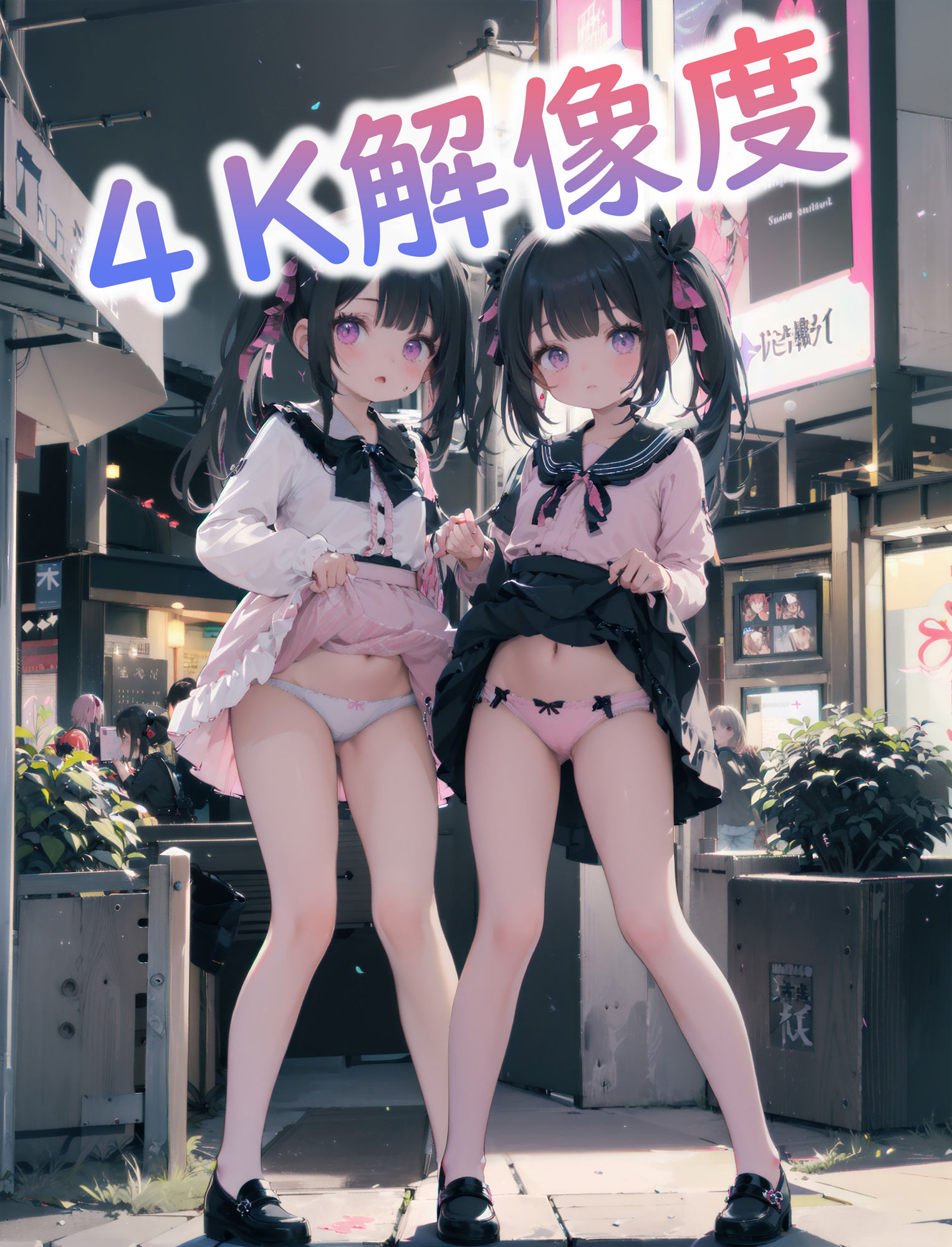 サンプル画像4:少女パンツ見学会〜地雷系編〜(ピッチピチAIビッチ) [d_395733]