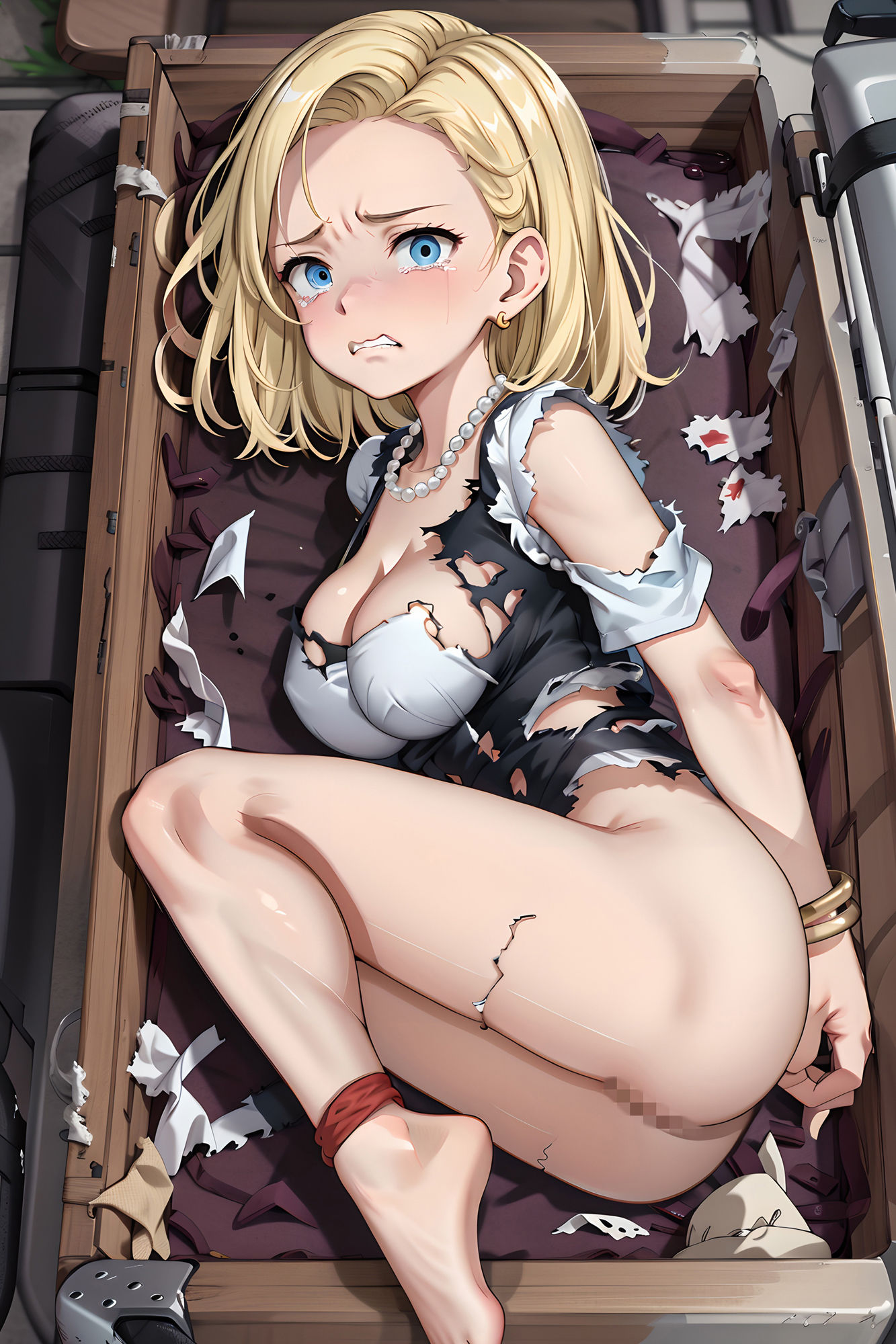 サンプル画像1:強●！号泣！人造人間18号(支配者) [d_395739]