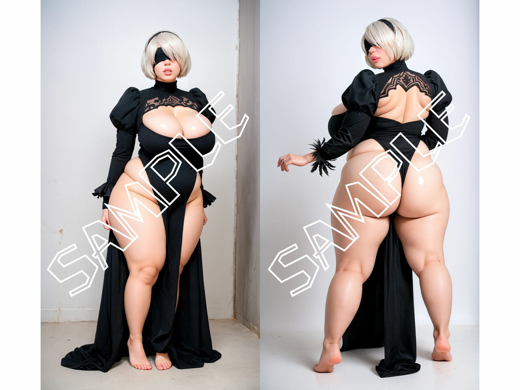 サンプル画像1:コスプレ写真集06(肉感至上主義) [d_395789]