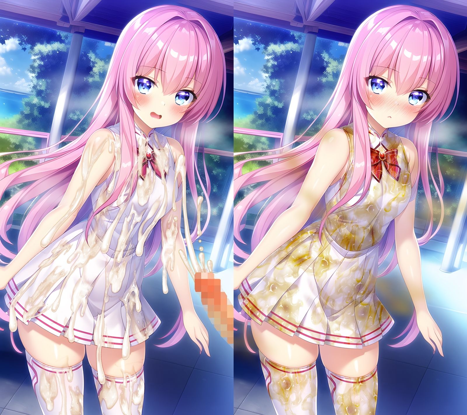 サンプル画像5:ぶっかけCG集Vol.2(すとりんぐ) [d_395837]