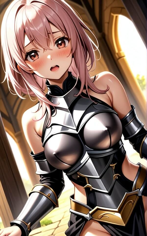 サンプル画像2:美人戦士はエッチなに事で癒される！(ふわふわピンク) [d_395865]