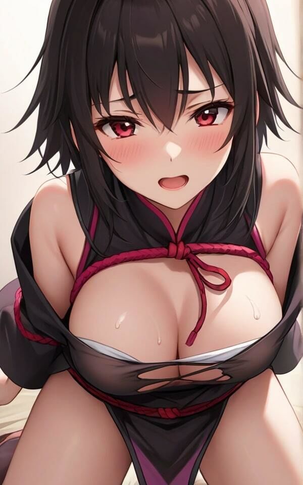 サンプル画像5:かわいい忍者のレアな仕事！(妖艶なボディ) [d_395867]