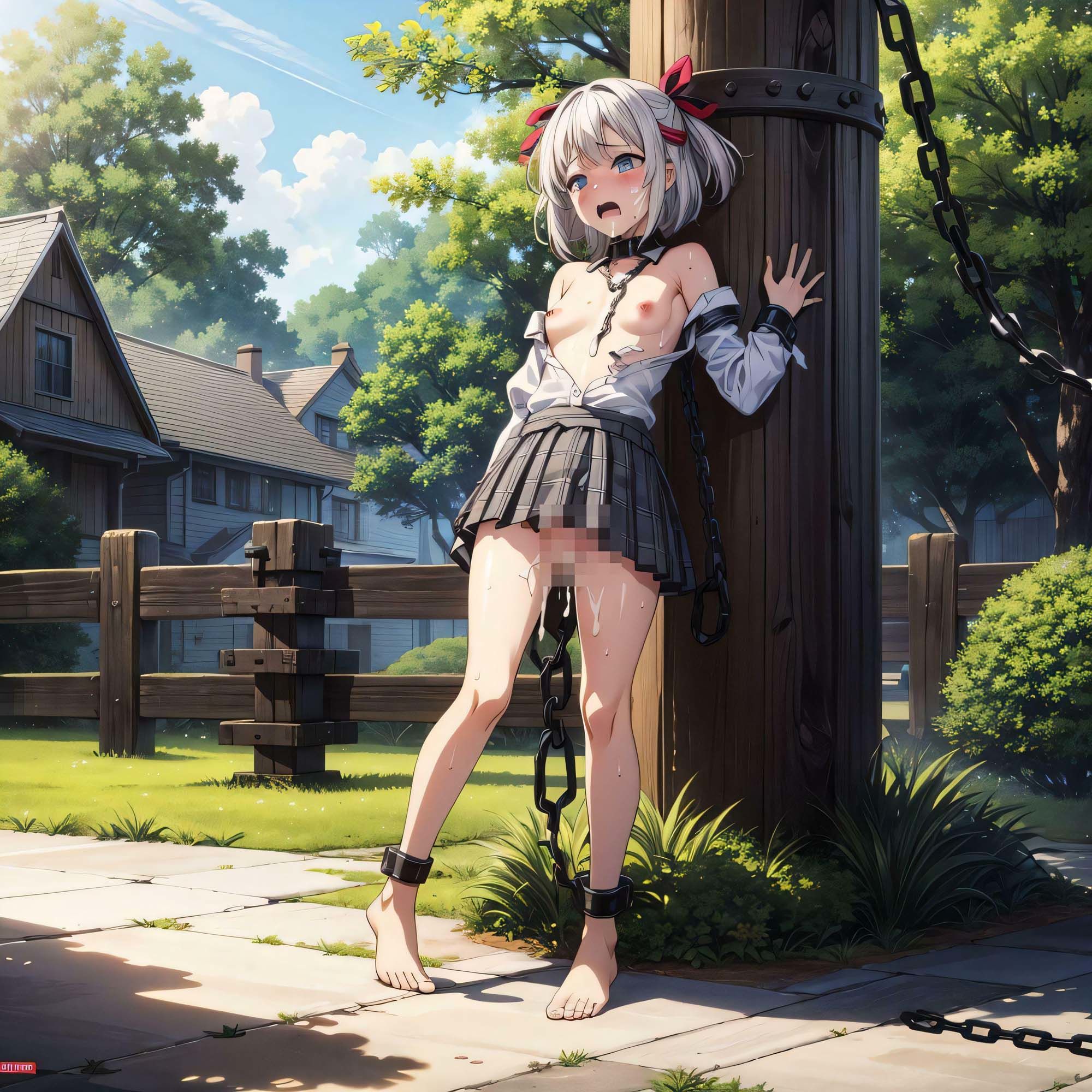 サンプル画像4:肉便器生活楽しいな(つるぺた戦士) [d_395906]