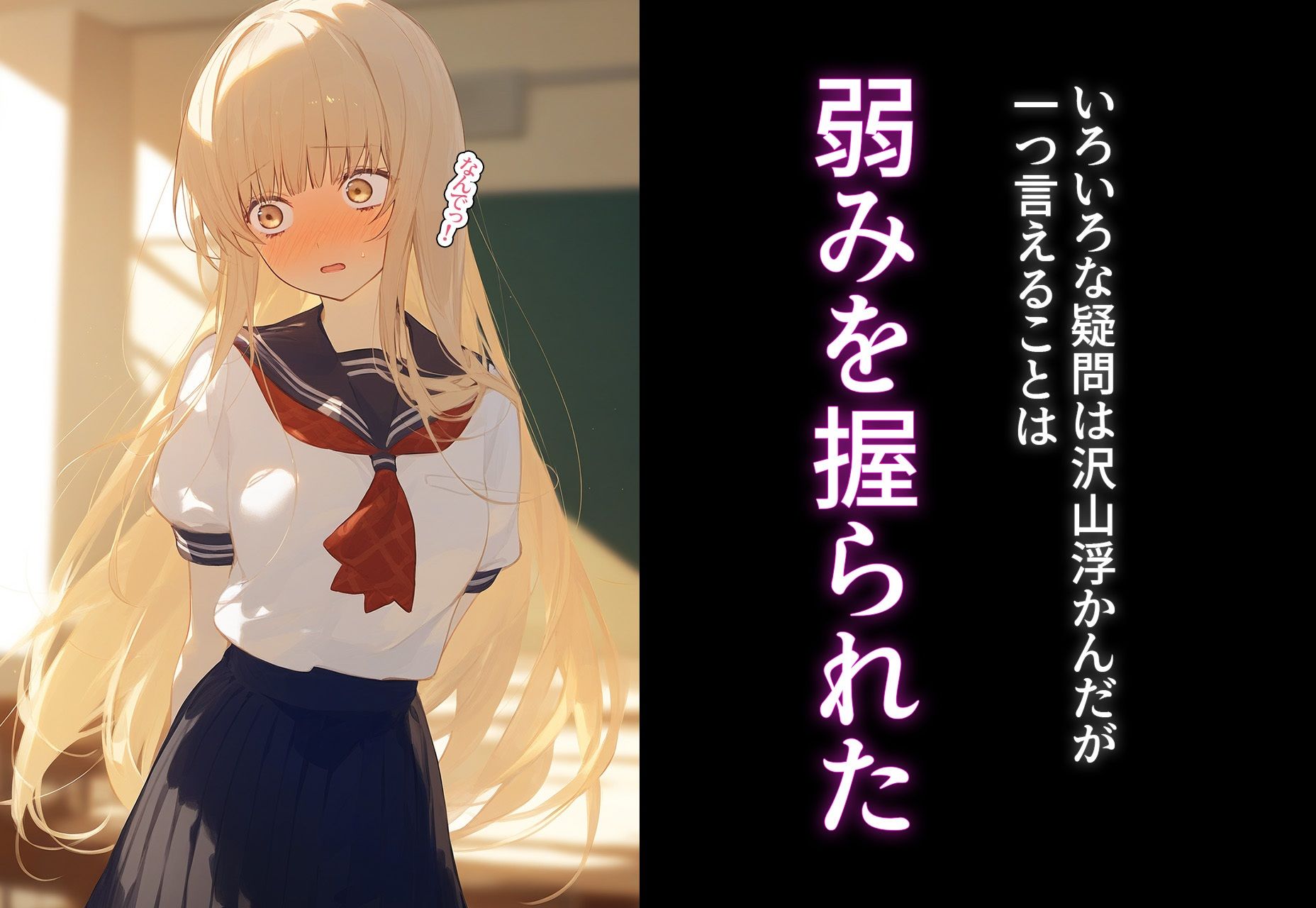 サンプル画像3:完堕ち！？寝取り物語〜弱みを握られたヒロイン達〜 椎名◯昼の場合(○○○ガール) [d_395921]