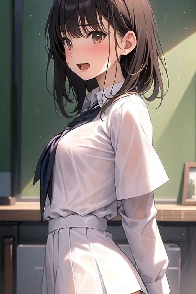 サンプル画像2:【君を見つめていた・・】 遠くから見つめているだけの存在が うそだろ・・吐息を感じるほどの距離に・・ 進学校の誰もが皆溜まっていた件 ＃8(若い娘 中心) [d_395987]