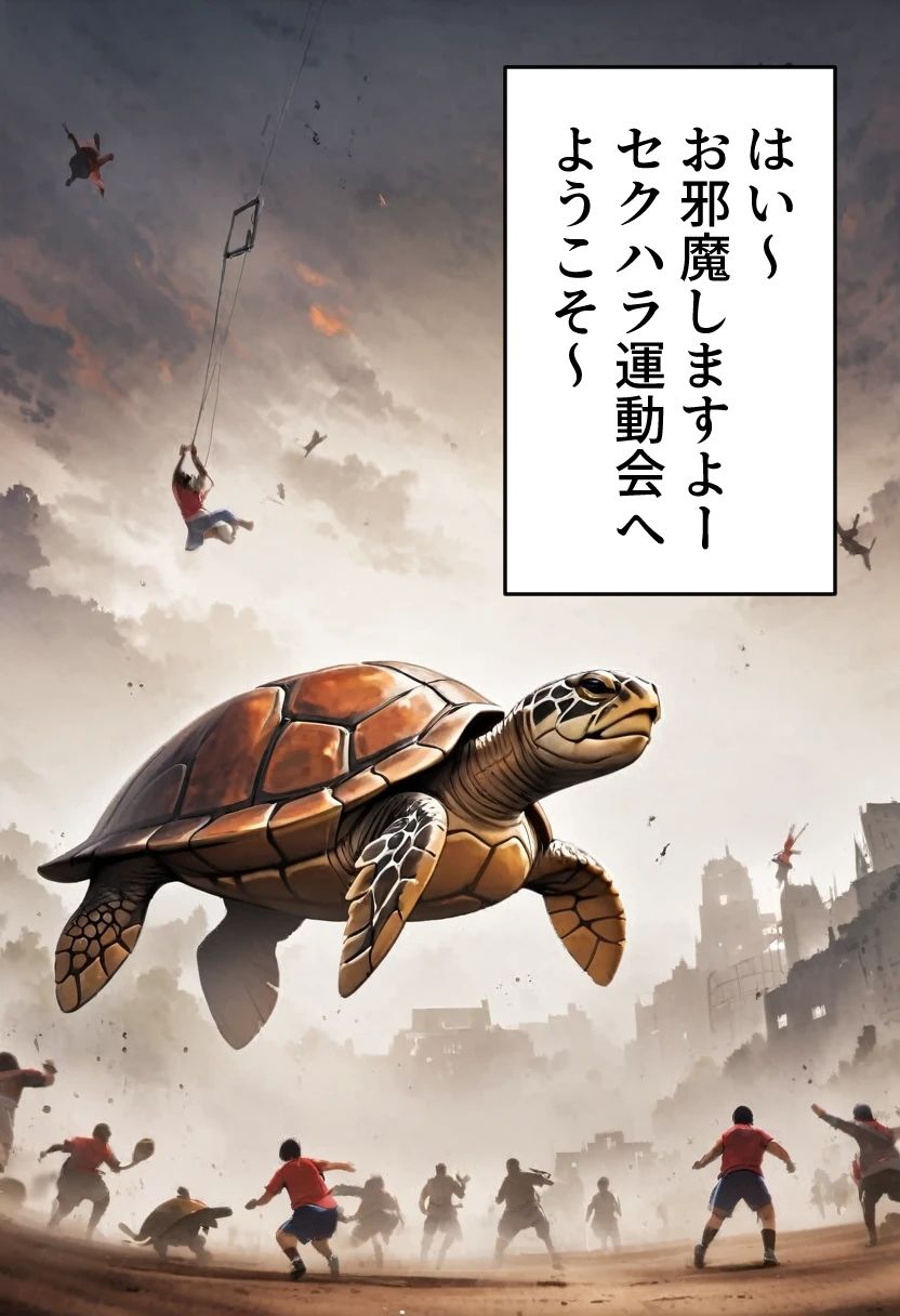 サンプル画像2:足刈がイク！ 運動会編(コーンパン) [d_396007]