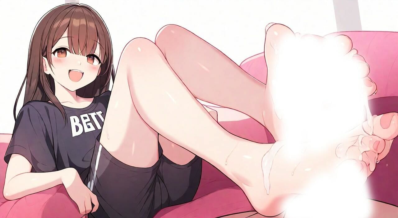 サンプル画像4:○さい女の子に踏まれて感じるなんて、おにーさんヘンタイさんです(晴耕雨読) [d_396045]