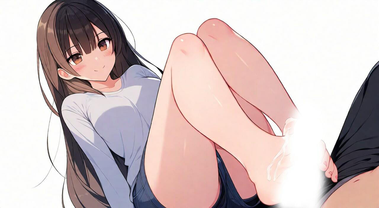 サンプル画像5:○さい女の子に踏まれて感じるなんて、おにーさんヘンタイさんです(晴耕雨読) [d_396045]