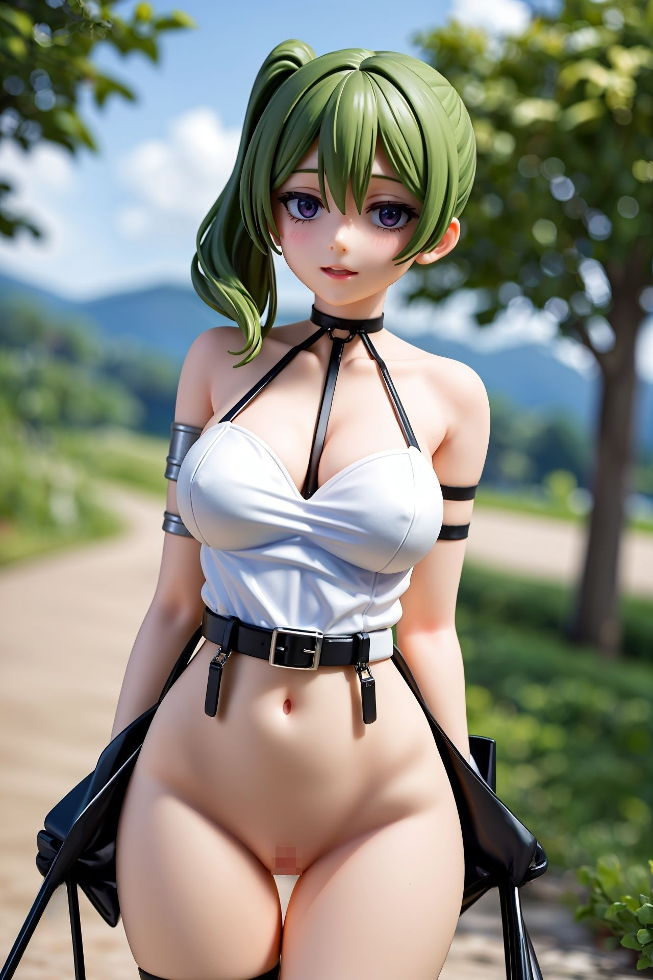 サンプル画像3:【葬送のフリーレン】えっちなフィギュア風(川瀬と遊園地) [d_396066]