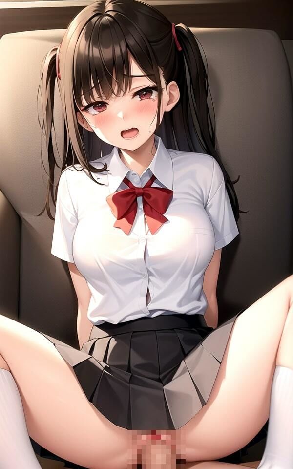 サンプル画像2:制服女子を突きまくり2(AIっ子) [d_396116]