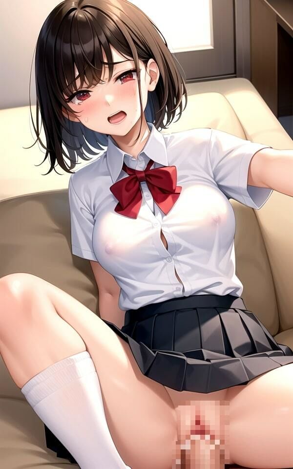 サンプル画像4:制服女子を突きまくり2(AIっ子) [d_396116]