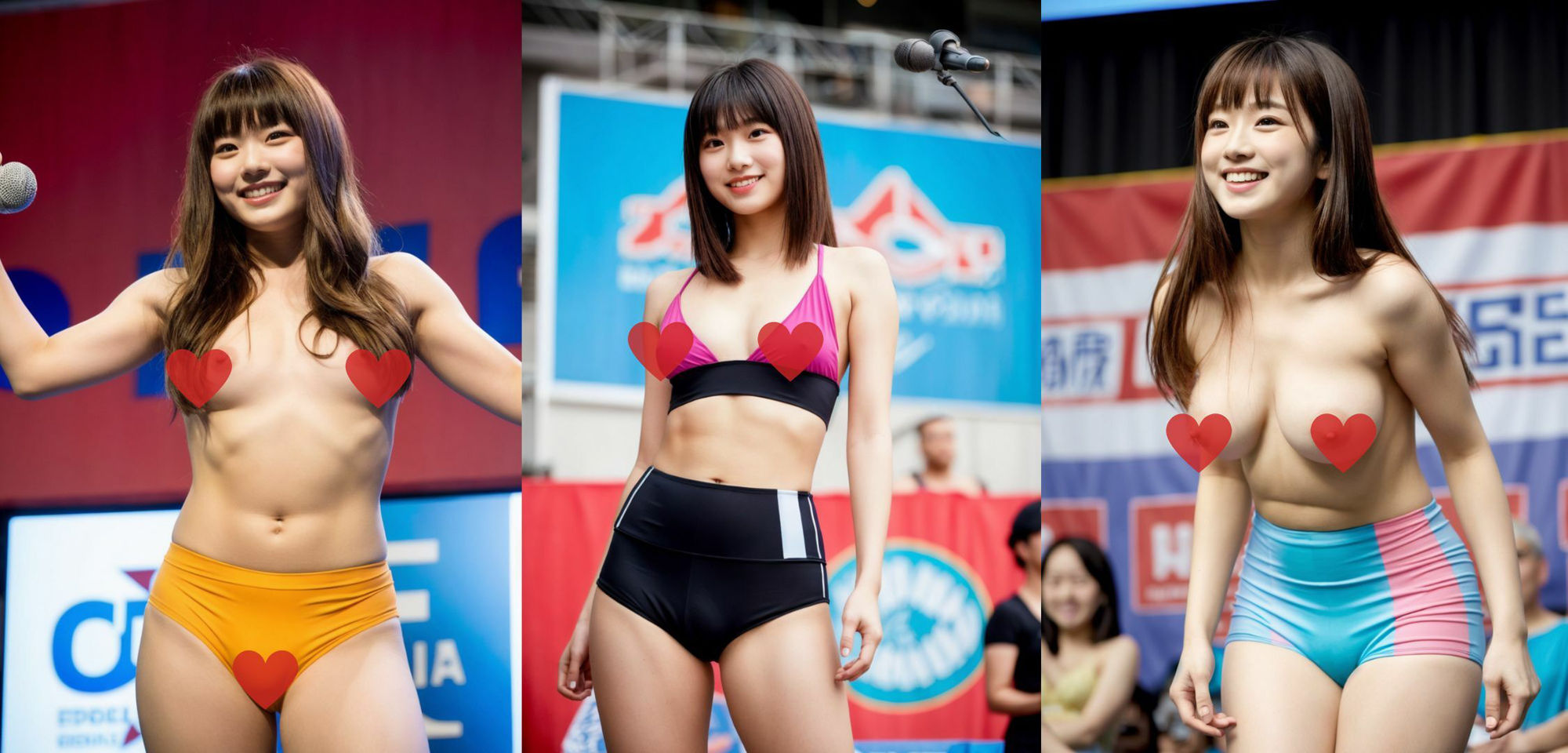 サンプル画像5:○3最後の運動会は乳出しだった(100円フェチズム) [d_396137]