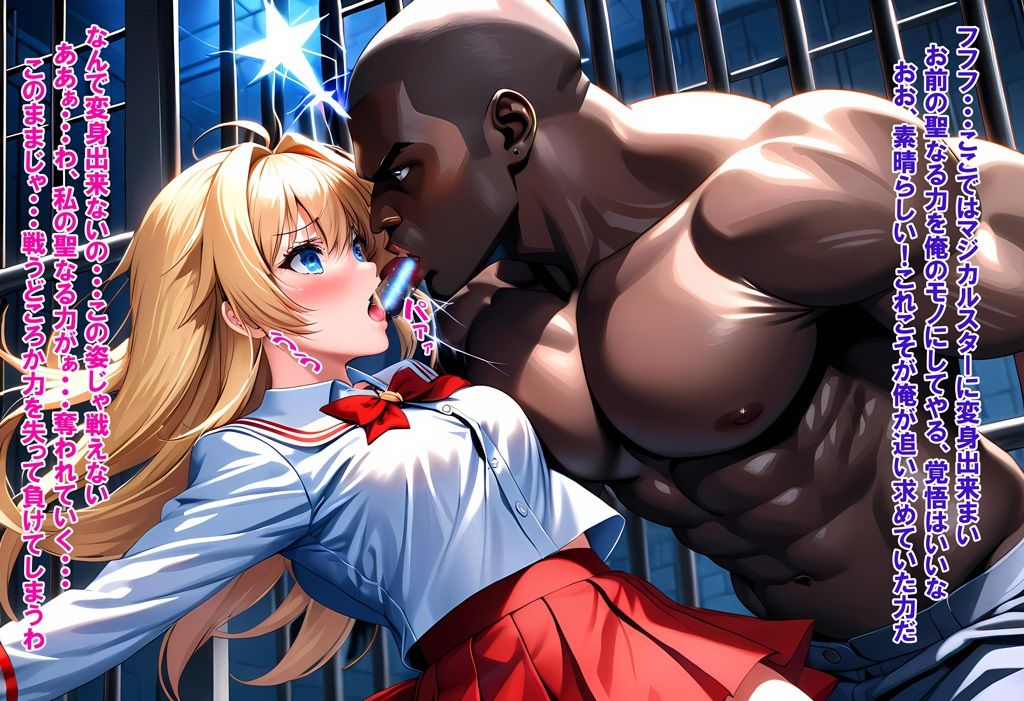 サンプル画像1:敵と戦いピンチになる魔法少女 Vol2(ヒロピンの窓口「アルファ・インディア」) [d_396158]