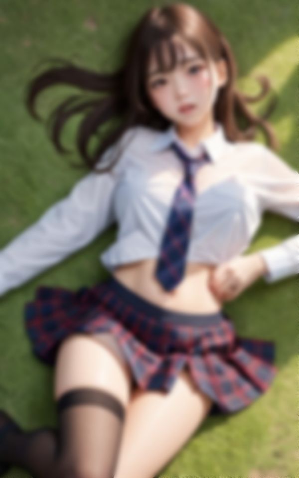 サンプル画像4:淫らな身体でパパ活おじさんを挑発する淫乱女学生(魅せるAI社) [d_396189]