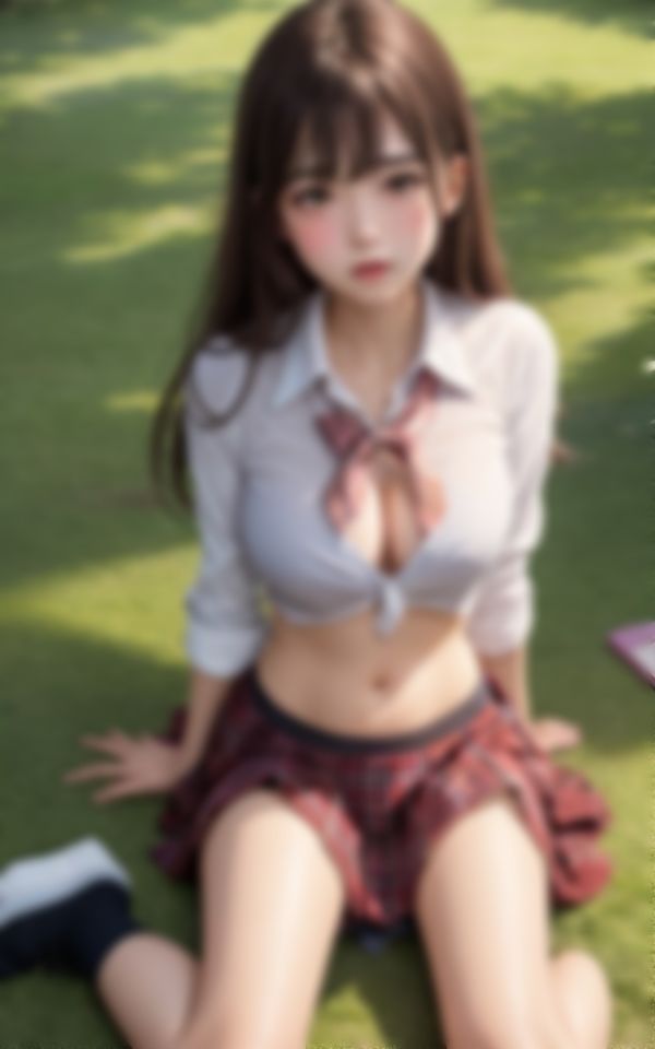 サンプル画像5:淫らな身体でパパ活おじさんを挑発する淫乱女学生(魅せるAI社) [d_396189]