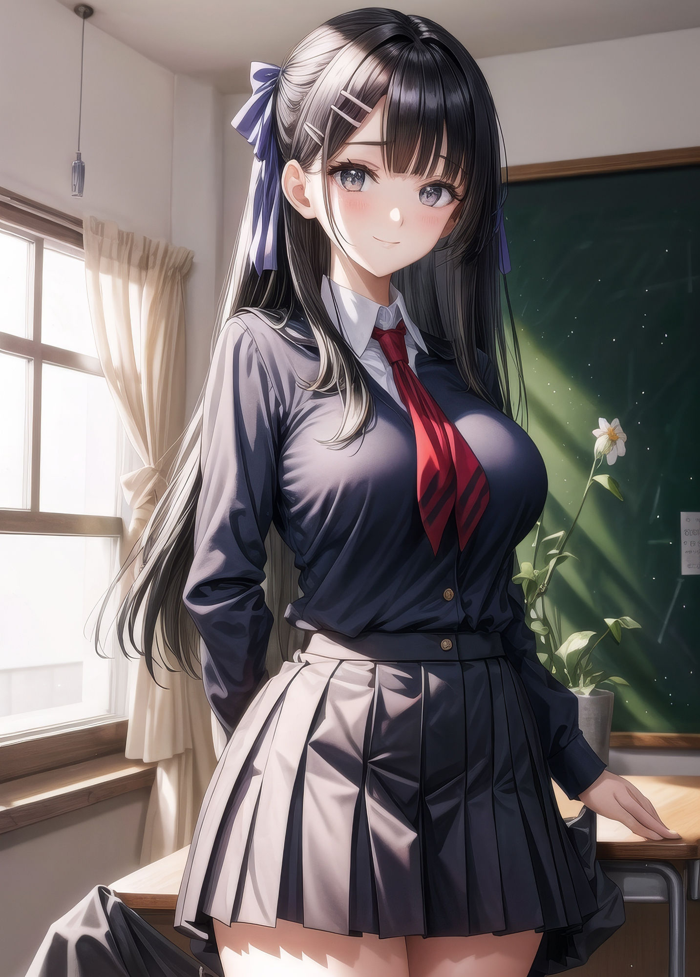 サンプル画像1:聖稜学園の生徒たち(びんびん丸) [d_396193]