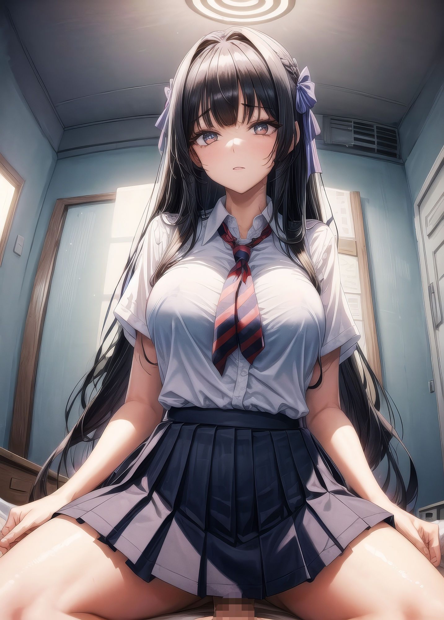 サンプル画像6:聖稜学園の生徒たち(びんびん丸) [d_396193]