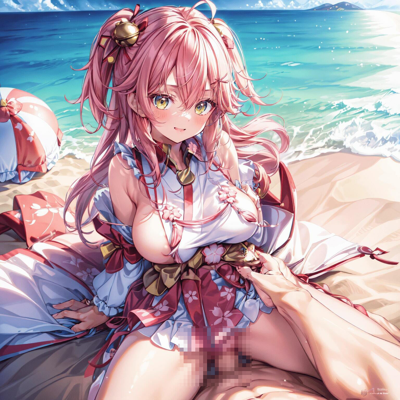 サンプル画像1:正常位集（ホロ◯◯ブ）(Lowisの画廊) [d_396198]