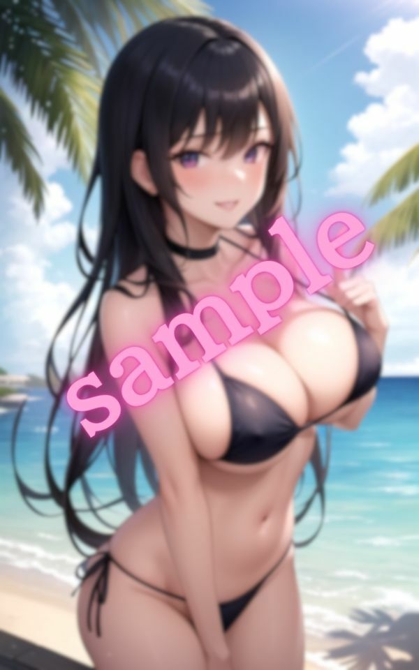 サンプル画像2:ポロリしたらごめんなさい・・ギャルの巨乳ビキニ厳選画像集(ヌルヌルクラブ) [d_396210]