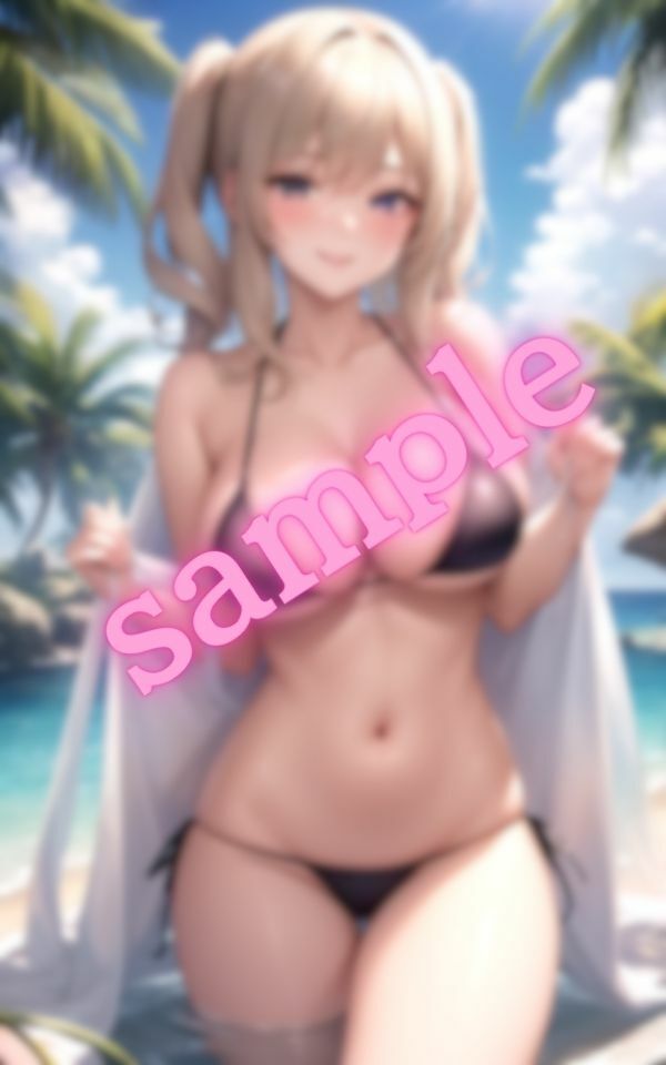 サンプル画像4:ポロリしたらごめんなさい・・ギャルの巨乳ビキニ厳選画像集(ヌルヌルクラブ) [d_396210]