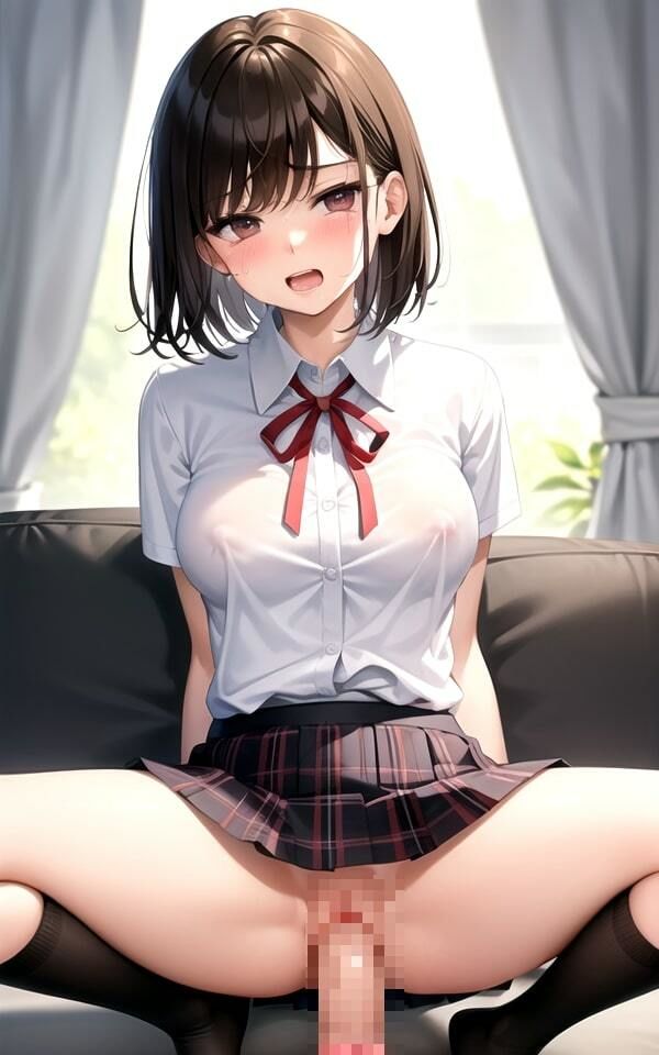 サンプル画像3:制服女子を突きまくり4(AIworld) [d_396220]