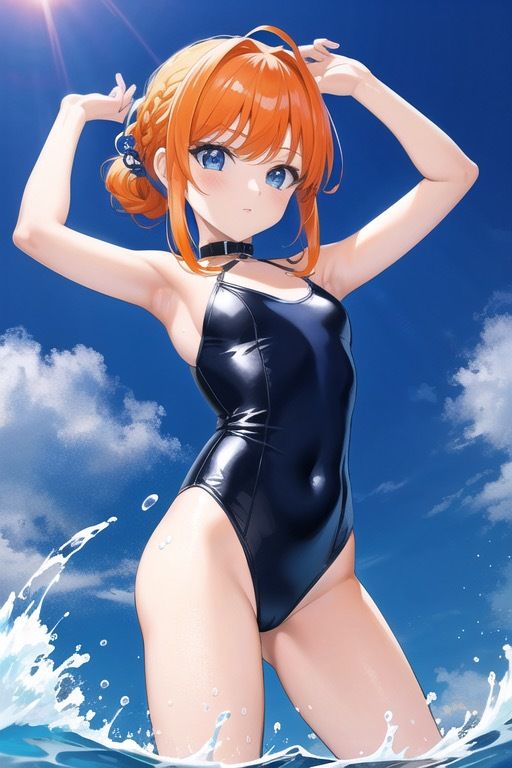 サンプル画像3:虹かけ誌 ガールズ＆パンツァー イラスト集13 単独での攻撃力向上を画策するオレンジペコ(九情承太郎商店) [d_396241]