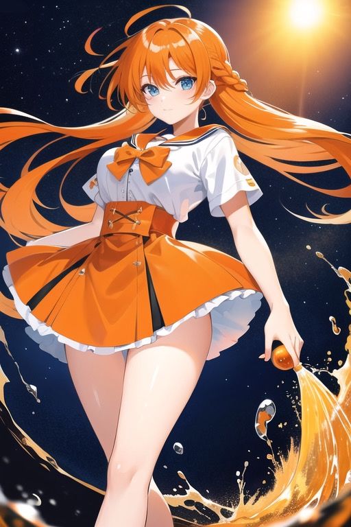 サンプル画像5:虹かけ誌 ガールズ＆パンツァー イラスト集13 単独での攻撃力向上を画策するオレンジペコ(九情承太郎商店) [d_396241]