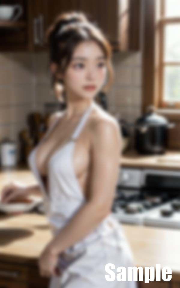 サンプル画像5:たまにポロリする女学生の料理チャレンジ(にゅるんべるく) [d_396261]