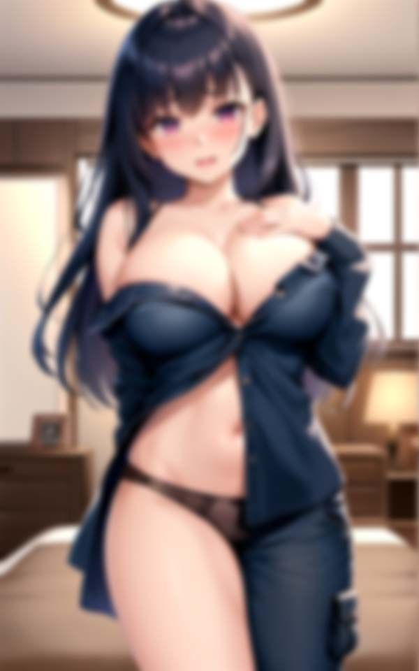 サンプル画像5:おっぱいが大きくなったと報告する妹にフル勃起(AI imagination) [d_396272]