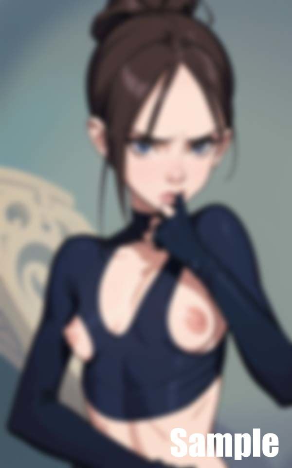 サンプル画像4:怒女子(るしふぁー) [d_396308]