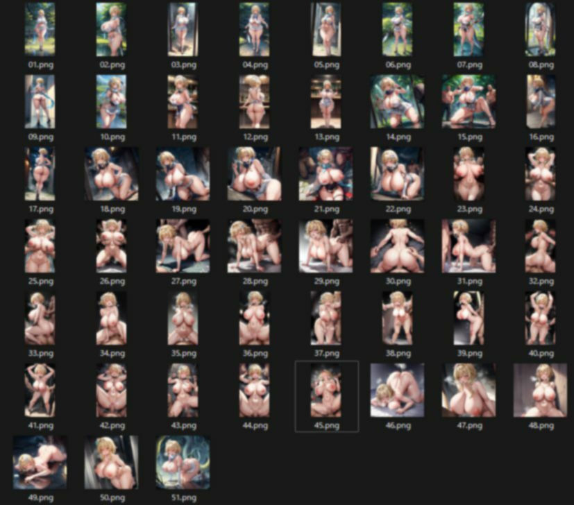 サンプル画像1:爆乳旅人の冒険失敗(A-1bou) [d_396447]