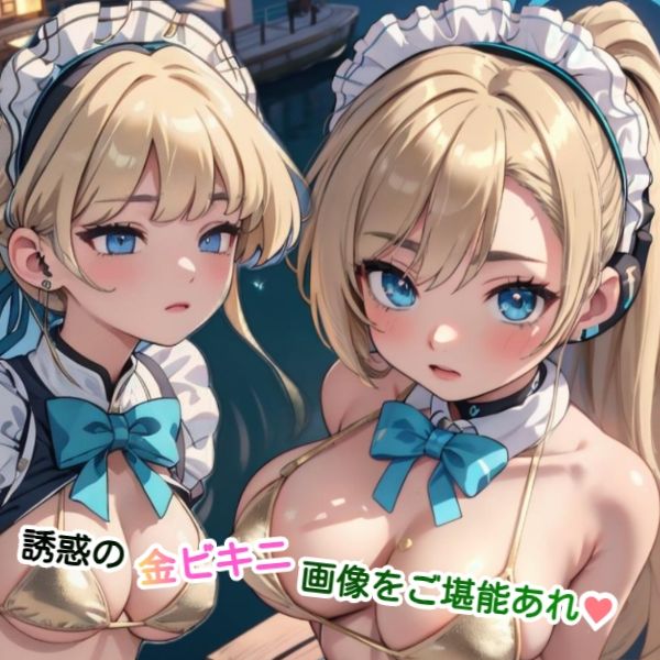 サンプル画像2:ブルーアーカイブ 4 C＆C金ビキニ(AiGold) [d_396465]